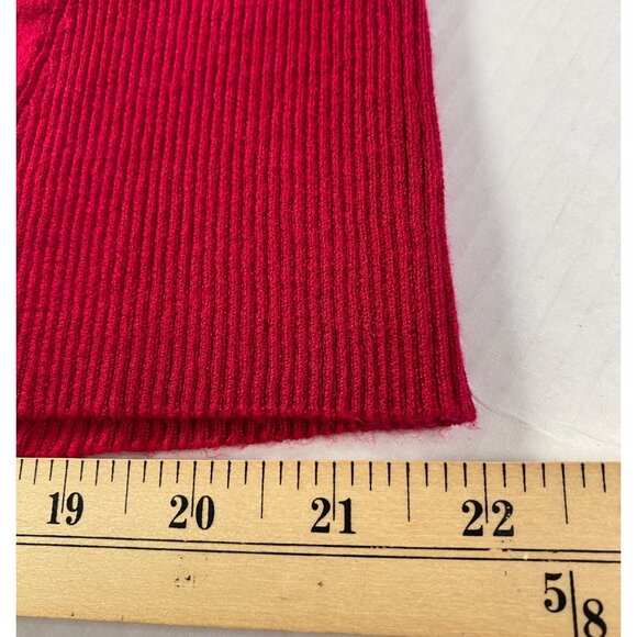 Chico's Women's Red Sleeveless Knit Tank Size L (Chico Size 2) Office, Capsule - Picture 8 of 8